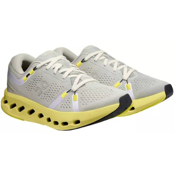 NEW COLOR!!! Women's Cloudsurfer 2 On Running Shoes - Grey/Lime